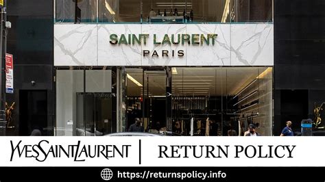 ysl singapore return policy|YSL customer service.